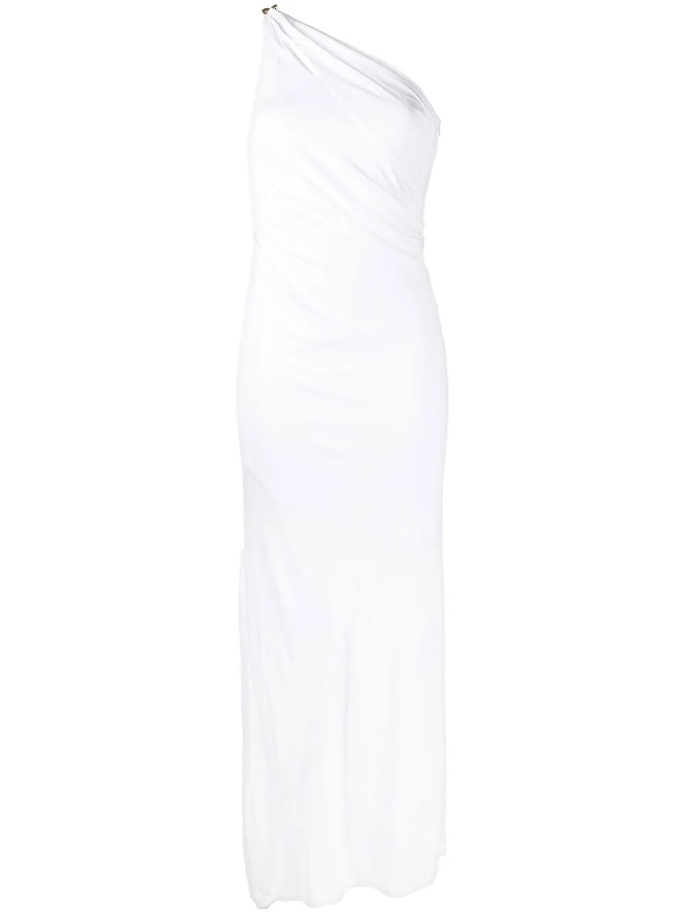 Digital Love one-shoulder dress | Farfetch Global