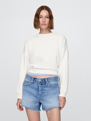 VintageSoft Wedge Crewneck Sweatshirt | Gap (US)