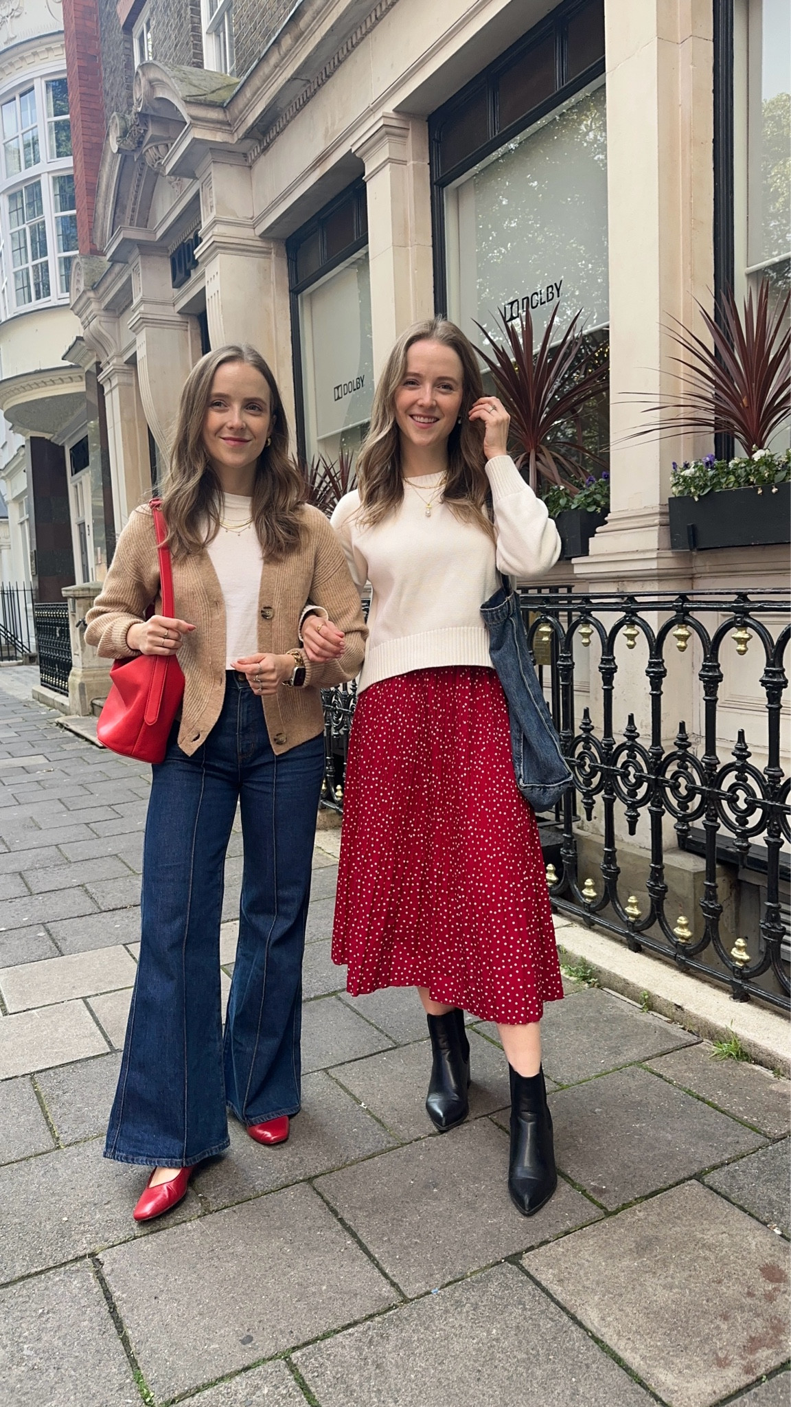 London fall outfit elevated casual looks for exploring.
Wearing 24 petite jeans, small in both sweaters 

#LTKSeasonal #LTKTravel #LTKSaleAlert