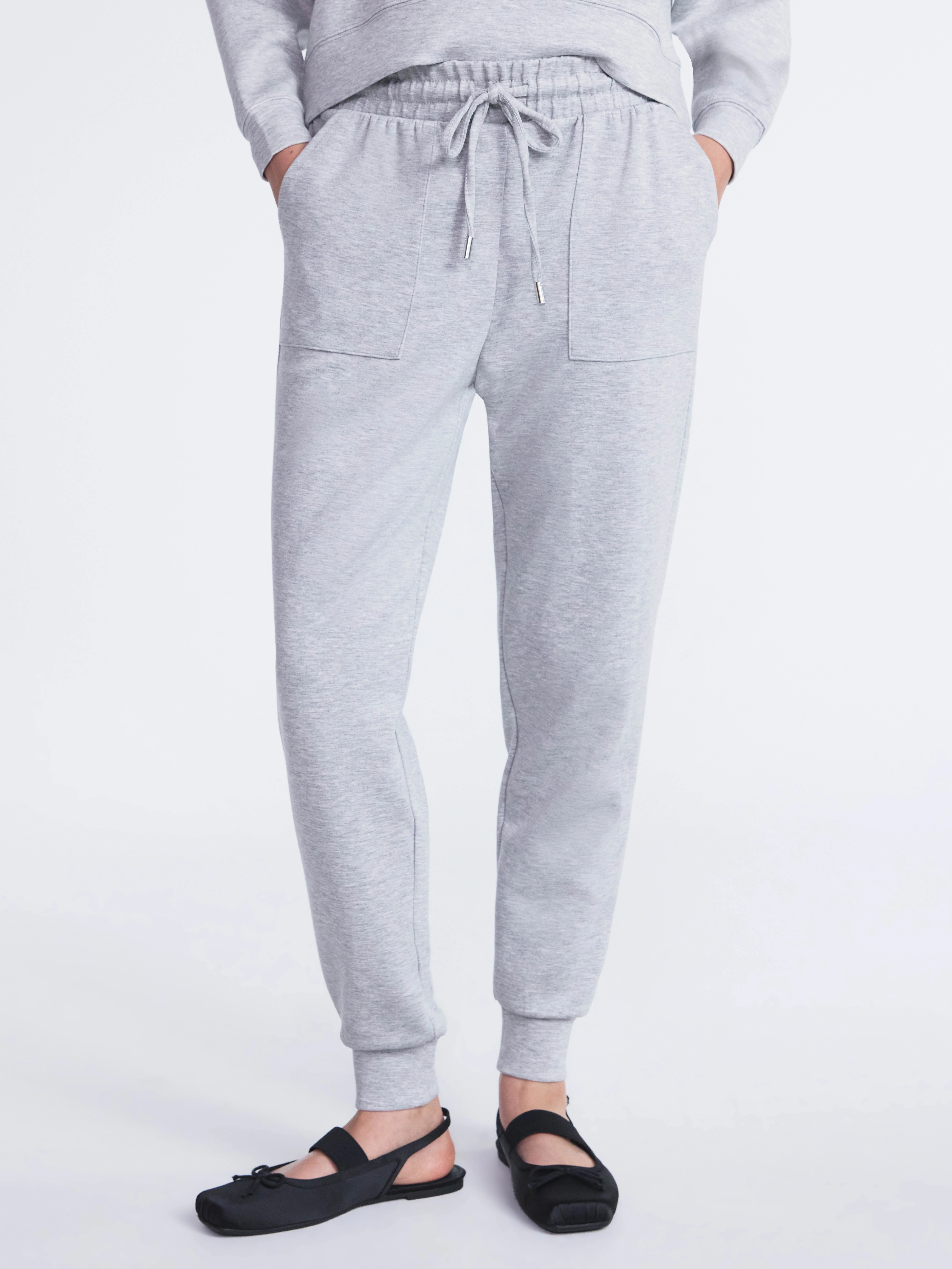 Scoop Women's and Women's Plus New Scubaknit Jogger Pants, Sizes XS-4X | Walmart (US)