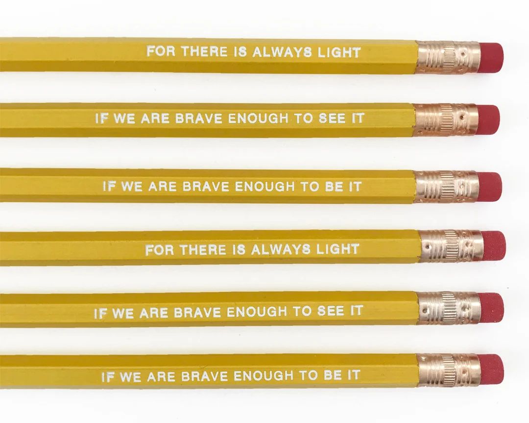 Amanda Gorman inspirational pencil set • inspirational women • gift idea under 15 • be you ... | Etsy (DE)