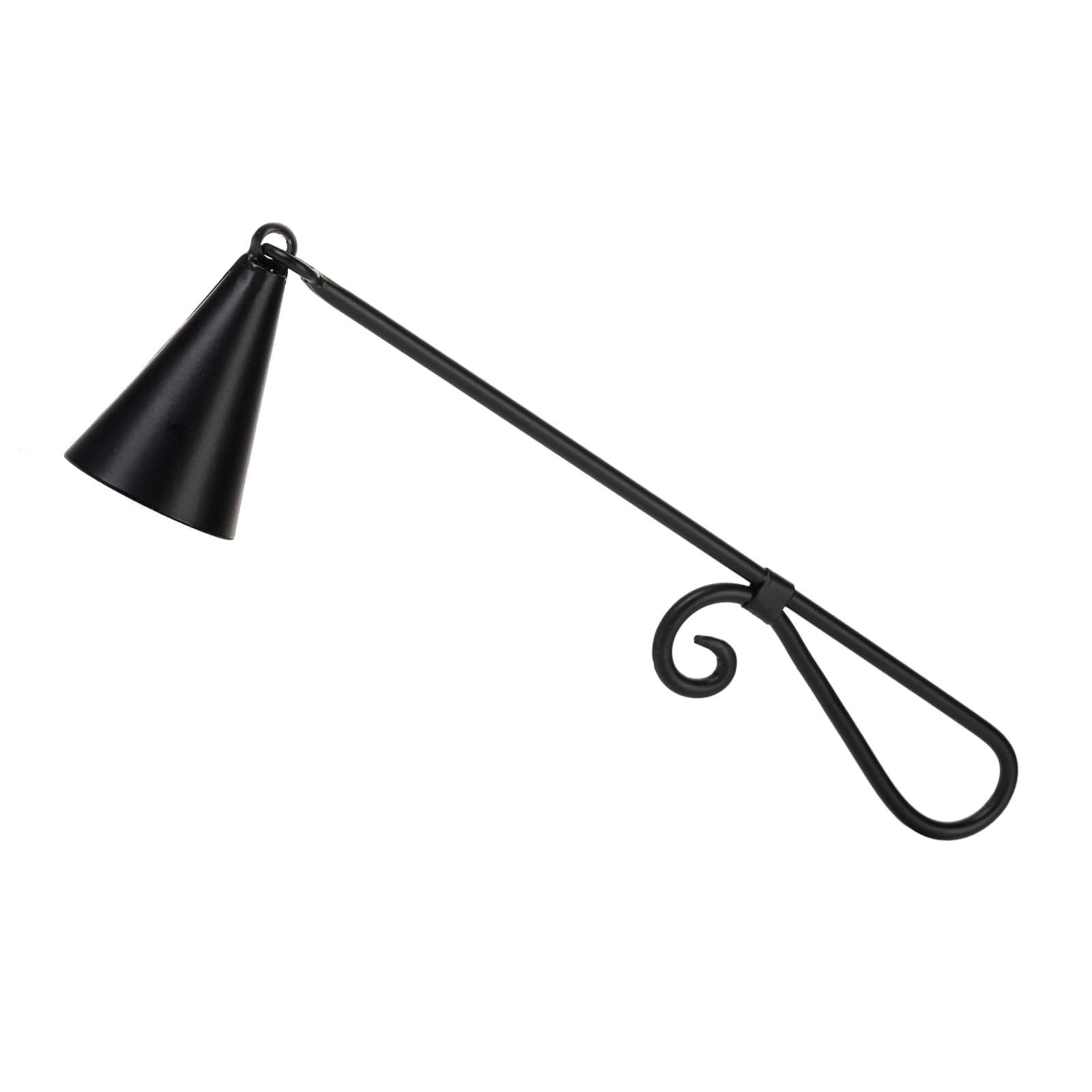 Iron Vintage Black Candle Snuffer, 9.37 Inch Long Handle with 1.57 Inch Bell, Home Decor | Amazon (US)