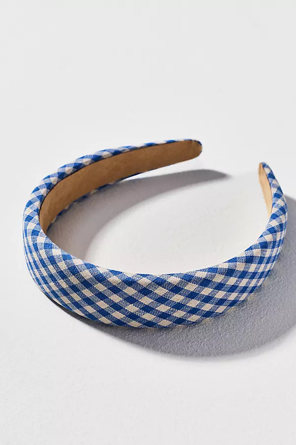 Plaid Puffy Headband | Anthropologie (US)