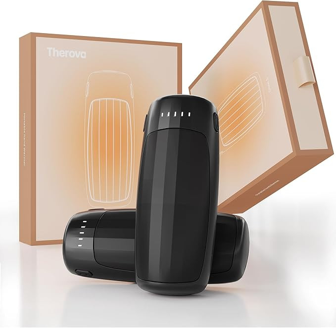 Rechargeable Hand Warmers 2 Pack, 6000mAh Battery Powered USB Pocket Heater, 5-Temp Electric Hand... | Amazon (US)