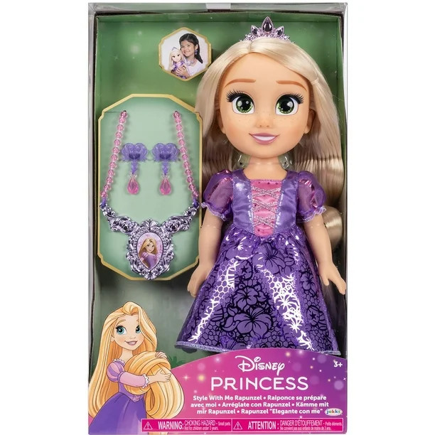Disney Style with Me 14" Toddler Doll with Child Sized Jewelry | Sam's Club