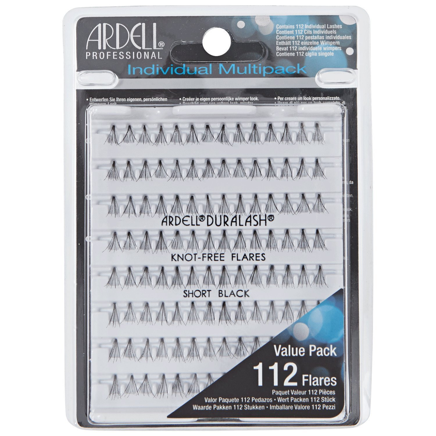 Ardell False Eyelashes Multipack Knot-Free Individuals Short Black, 1-Pack | Amazon (US)
