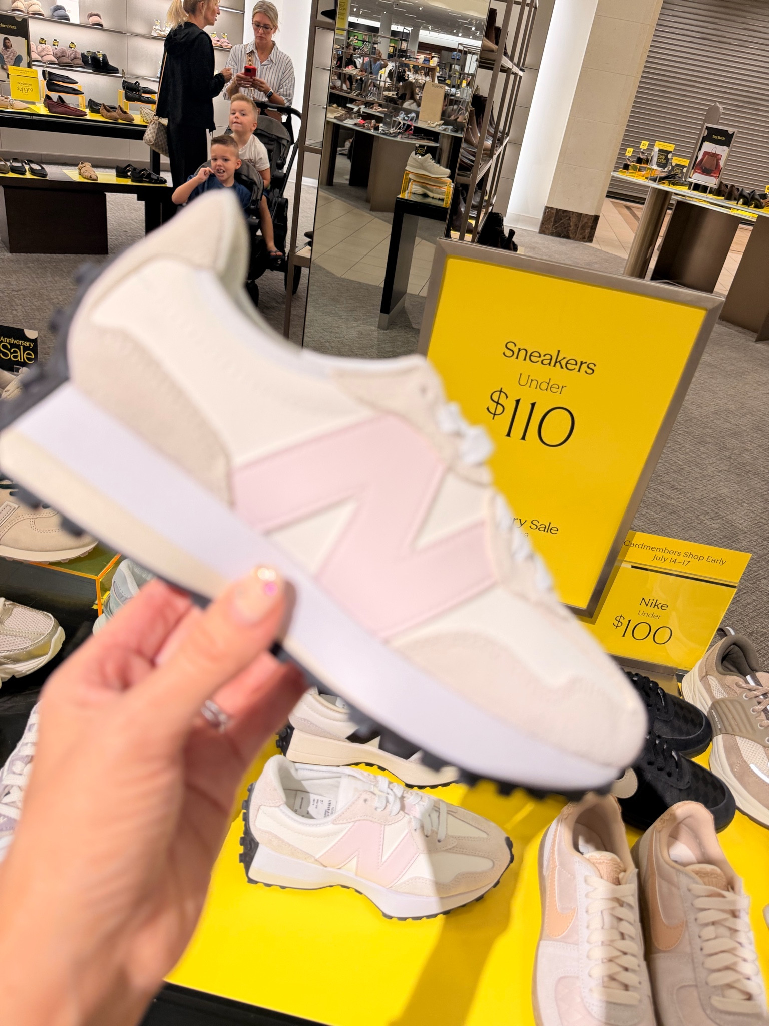 Love these new balance sneakers. So comfy part of NSALE!!!!

#LTKSaleAlert #LTKActive