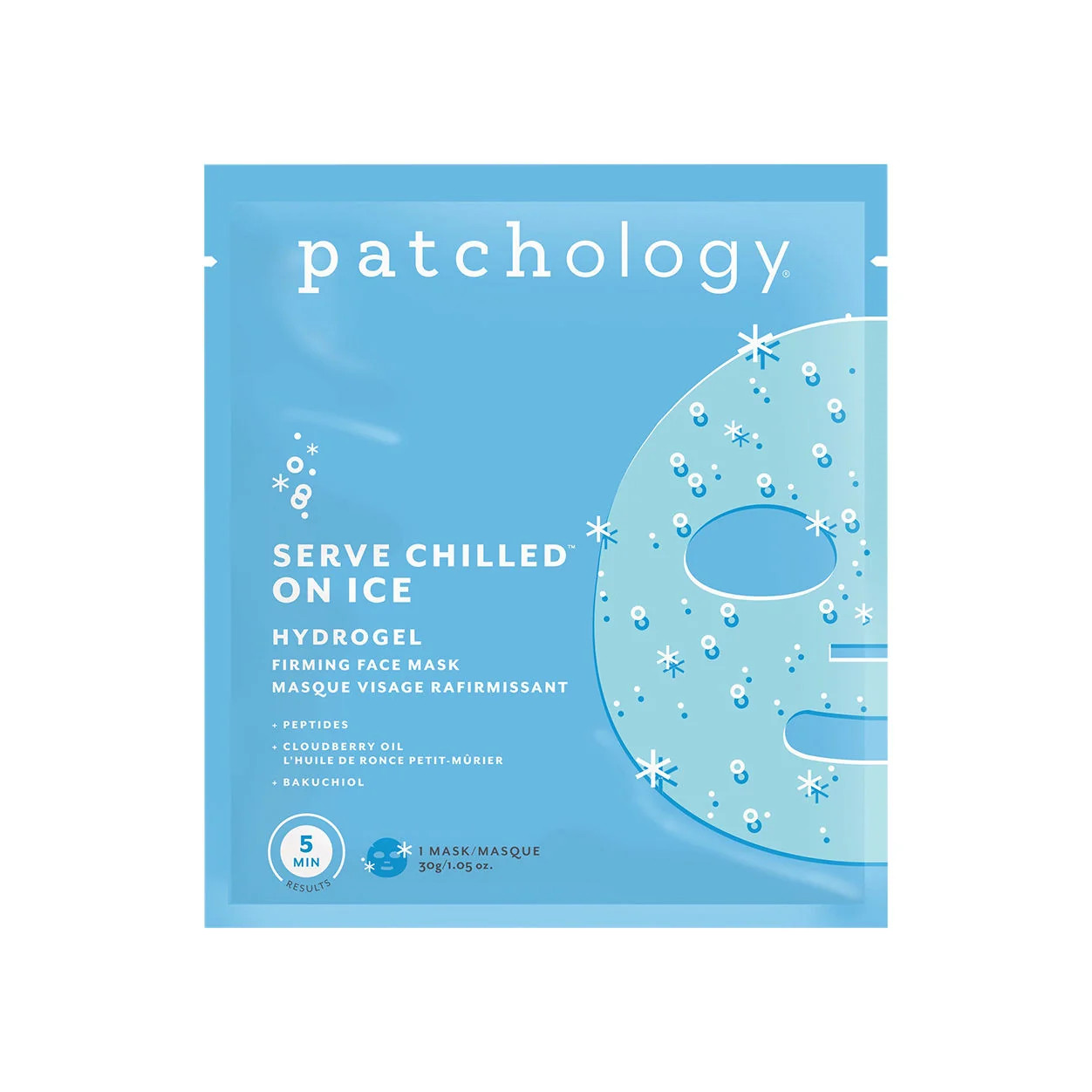 Serve Chilled On Ice Firming Hydrogel Mask – Patchology | Bluemercury, Inc.