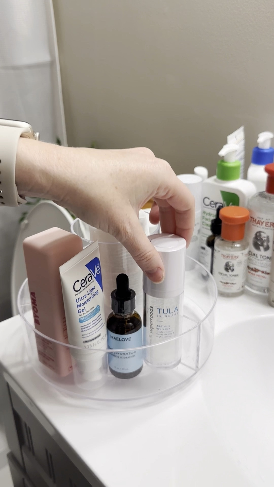 Organizing all of my skincare! 🫧 

#LTKBeauty