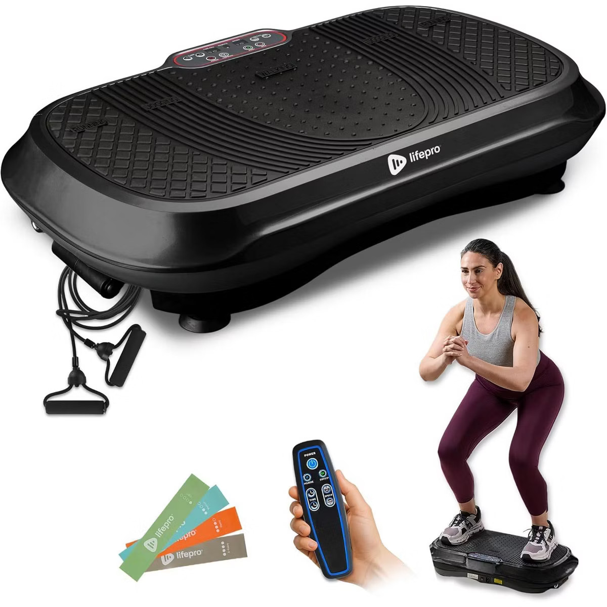 Lifepro Waver Vibration Plate Exercise Machine – Full-Body Vibrating Plate for Lymphatic Draina... | Target