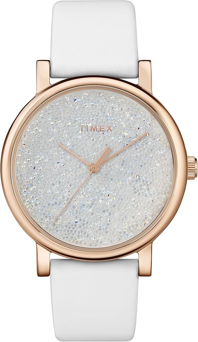 Timex Women's Crystal Opulence 38mm Dress Watch | Amazon (US)