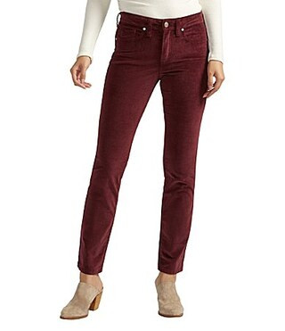 Silver Jeans Co. Curvy Fit Straight Leg Corduroy Pants - 27 31 | Dillard's