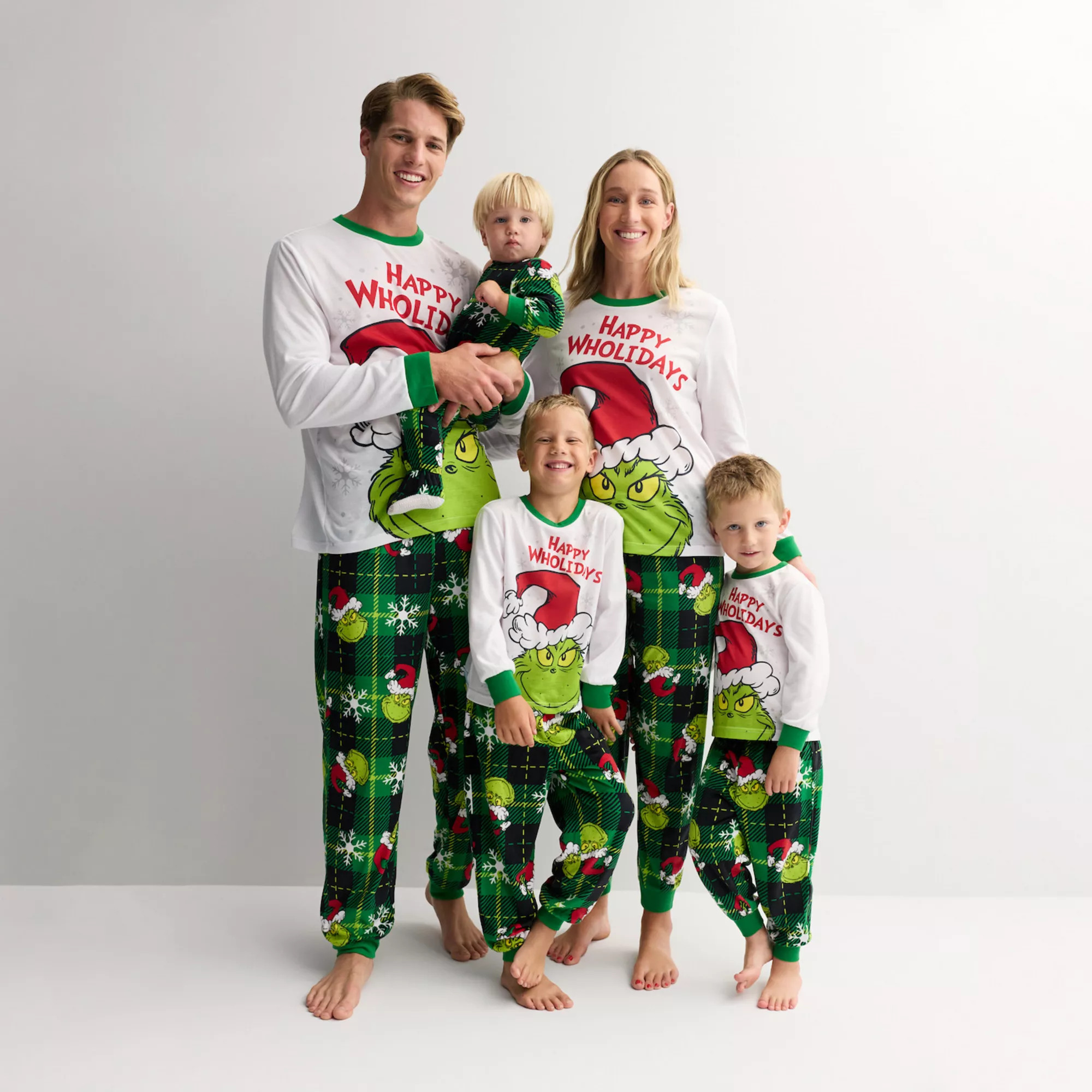 Jammies For Your Families® Grinch Happy Wholidays Family Pajamas | Kohl's