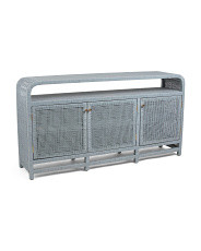 68x36 Rattan 3 Door Sideboard | Marshalls