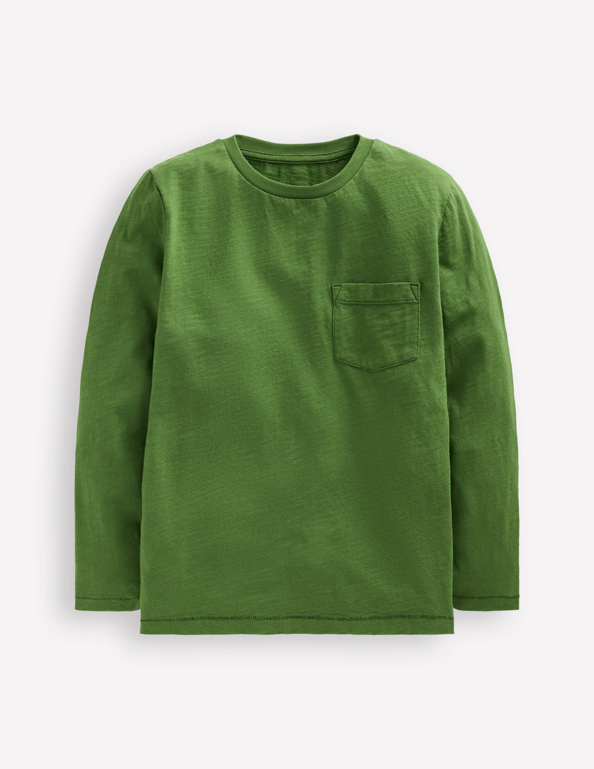 Everyday Long Sleeve T-Shirt-Broccoli Green | Boden (US)