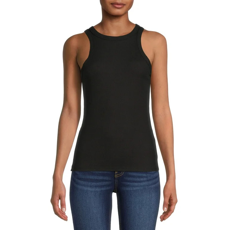 No Boundaries Junior's High Neck Tank Top | Walmart (US)