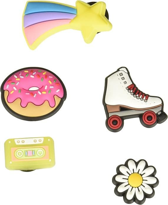 Crocs 5-Pack Weekend Shoe Charms | Jibbitz | Amazon (US)