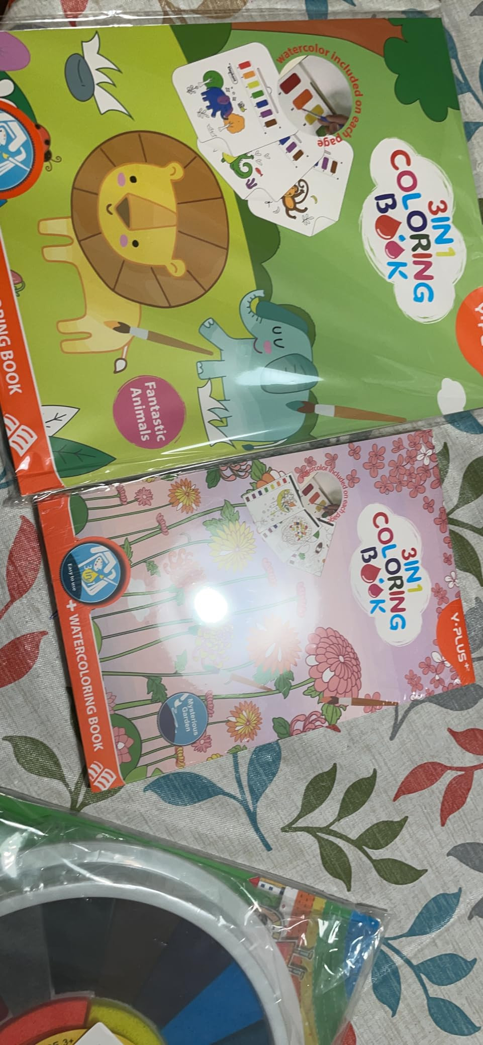 YPLUS Paint with Water Books for Toddlers, Art Craft Toys Watercolor Painting Paper for Kids Gift for Drawing with Brush - Animals | Amazon (US)