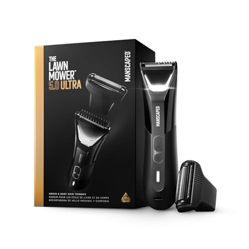 MANSCAPED® The Lawn Mower® 5.0 Ultra Groin & Body Hair Trimmer – Dual-Head SkinSafe® Trimmer... | Amazon (US)