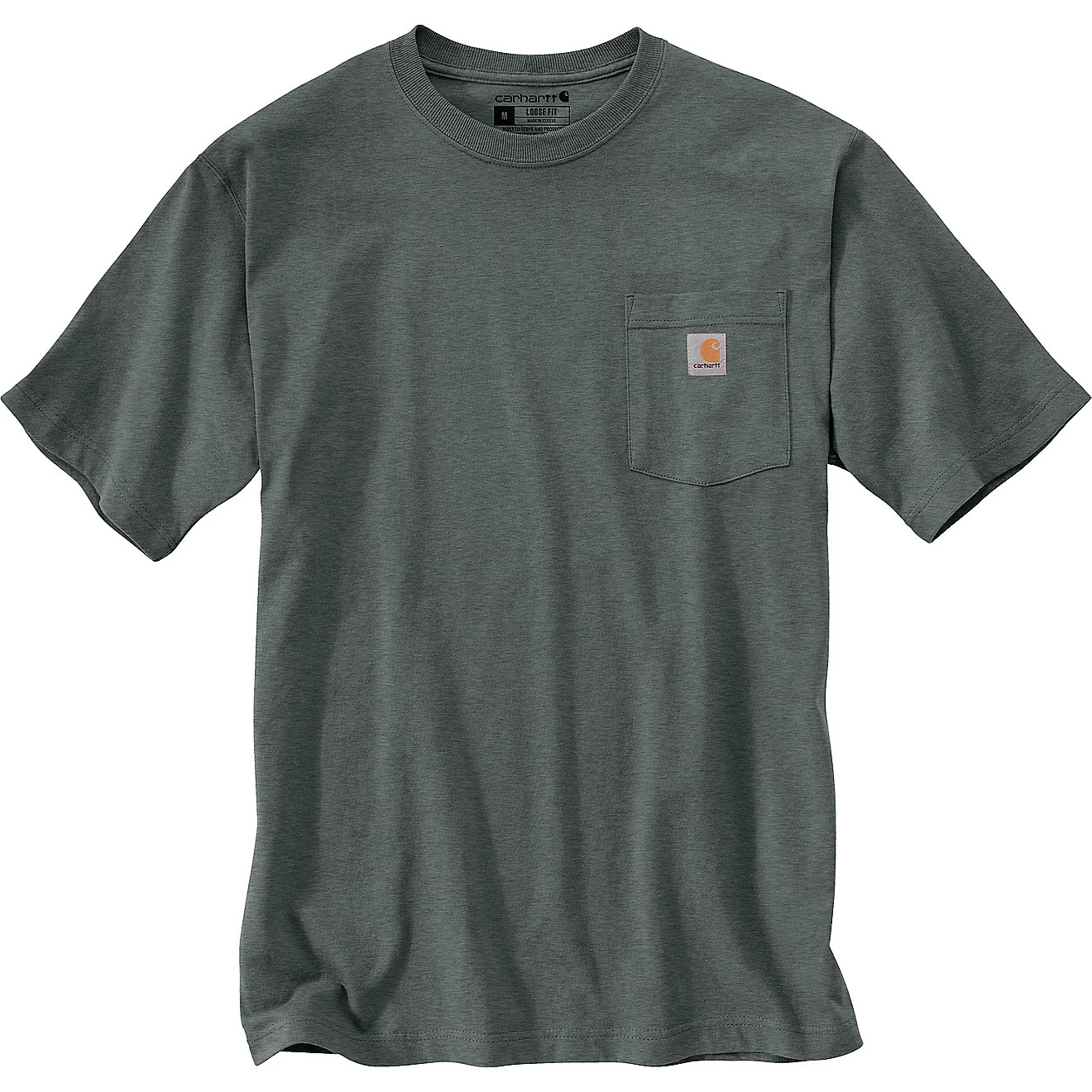 Carhartt Men's K87 Short Sleeve Workwear Pocket T-shirt | Academy Sports + Outdoor Affiliate