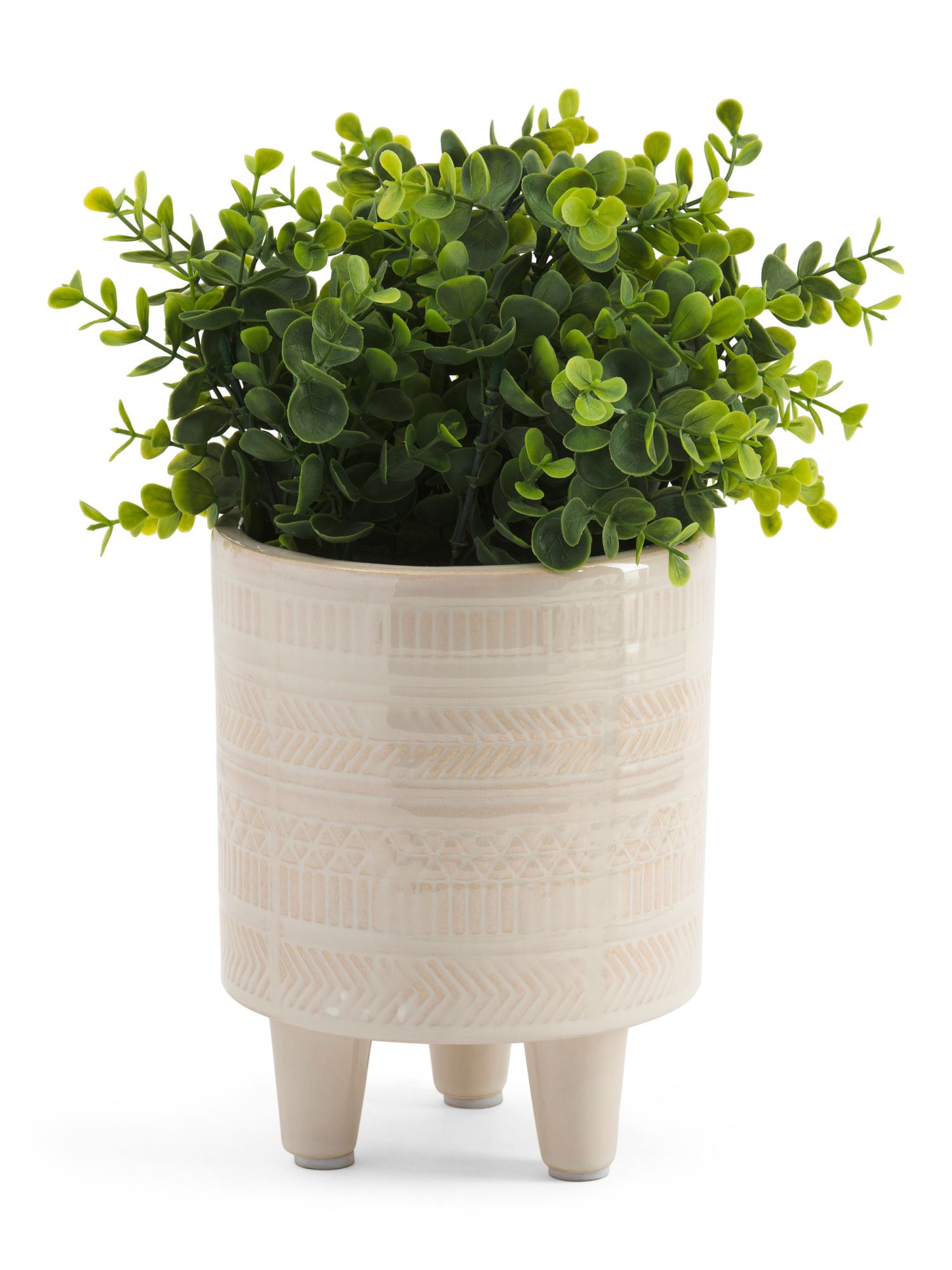 14in Eucalyptus In Ceramic Pot | TJ Maxx