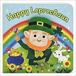 Happy Leprechaun Finger Puppet Plush St. Patrick's Day Board Book Ages 0-4 (Finger Puppet Board B... | Amazon (US)