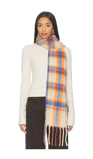 Highland Plaid Skinny Scarf | Revolve Clothing (Global)