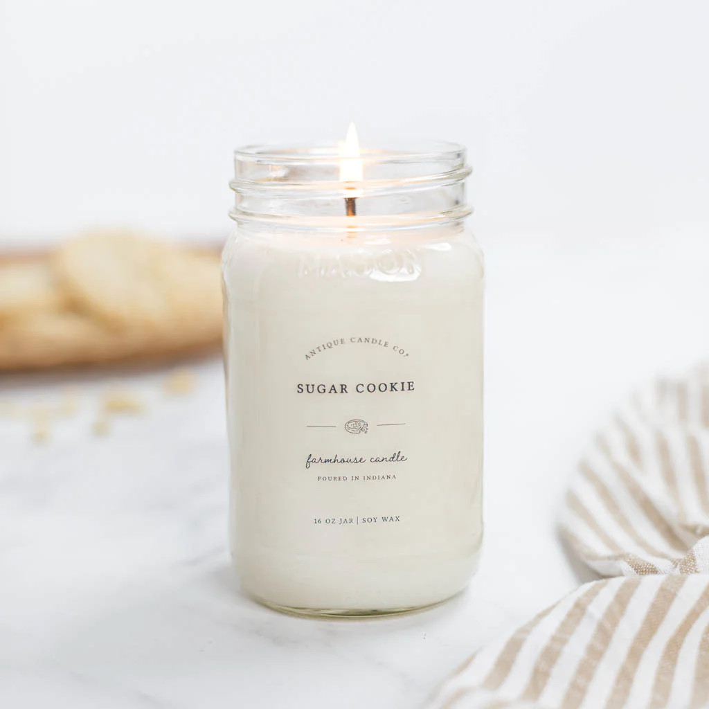 Sugar Cookie 16 oz candle | Antique Candle Co.