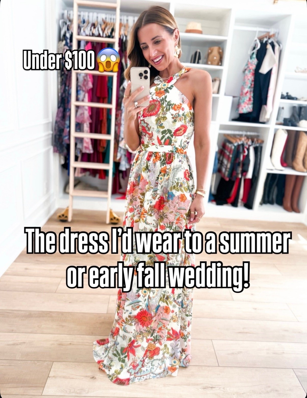 Summer wedding guest dresses in XXS, would need to have this hemmed and straps taken up but it’s gorgeous! Garden style wedding. Floral maxi dress. Party dresses. Cocktail dresses. Destination wedding. Resort dresses. Vacation dresses. Semi formal dresses. Black tie optional. Resort outfit. Vacation outfit. Gold heels are TTS.

#LTKootd #LTKWedding #LTKTravel