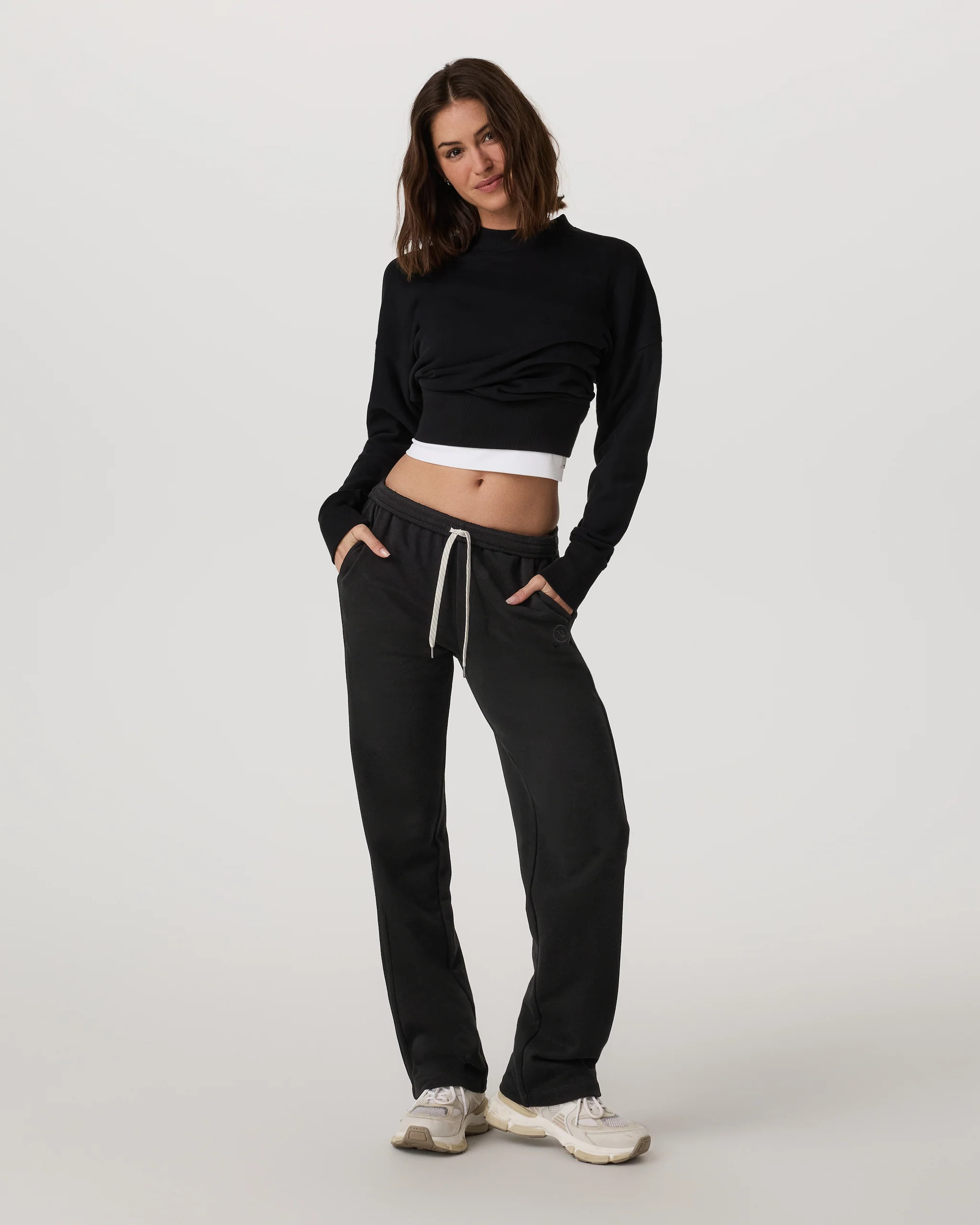 Sedona Straight Leg Sweatpant | Black | Vuori | Vuori Clothing (US & Canada)