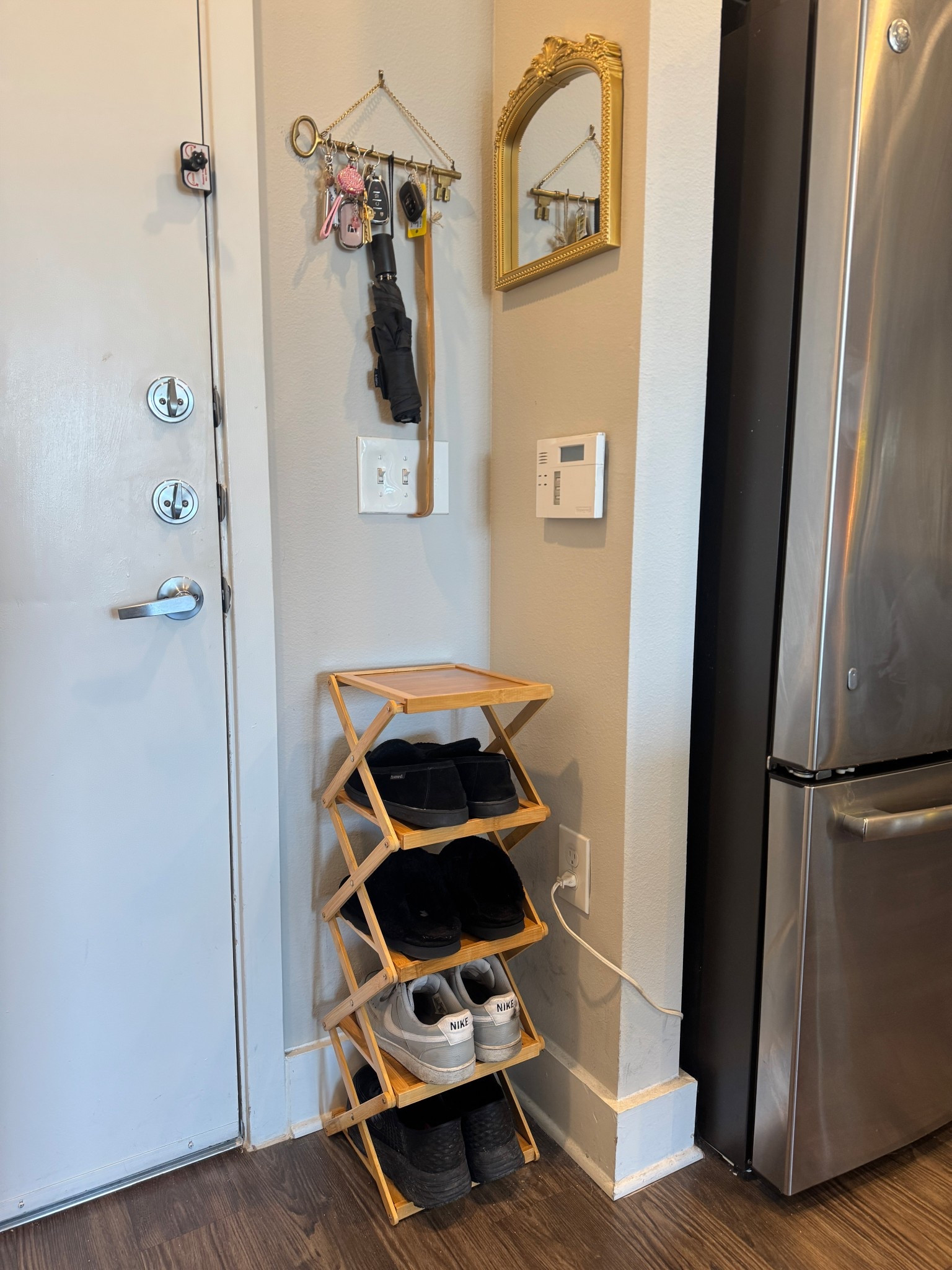 Cozy little shoe rack👟

#LTKHome #LTKdayinmylife