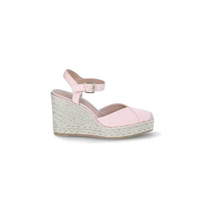 Time and Tru Women's Espadrille Wedge Sandals, Sizes 6-11 | Walmart (US)