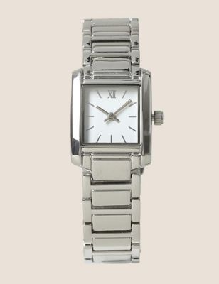 Square Face Silver Watch | Marks & Spencer (UK)