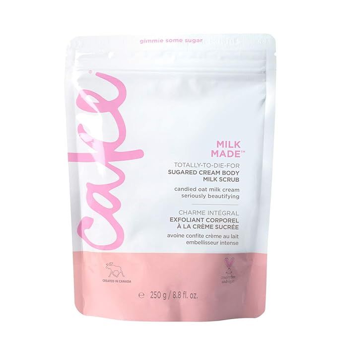 Cake Beauty Milk Made Sugared Cream Body Milk Scrub, 8.4 Ounce | Amazon (US)