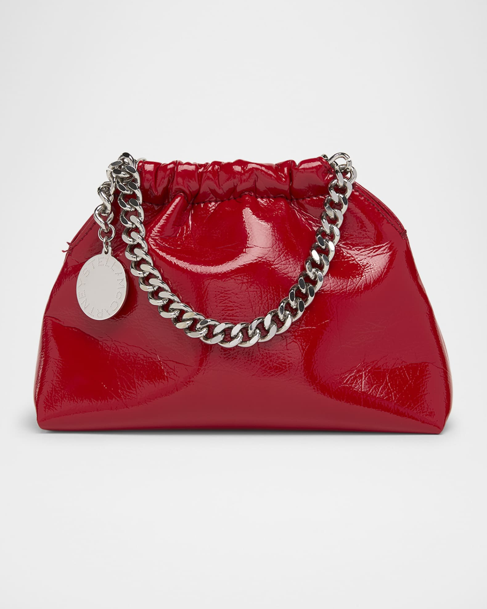 Falabella Mini Patent Tote Bag | Neiman Marcus