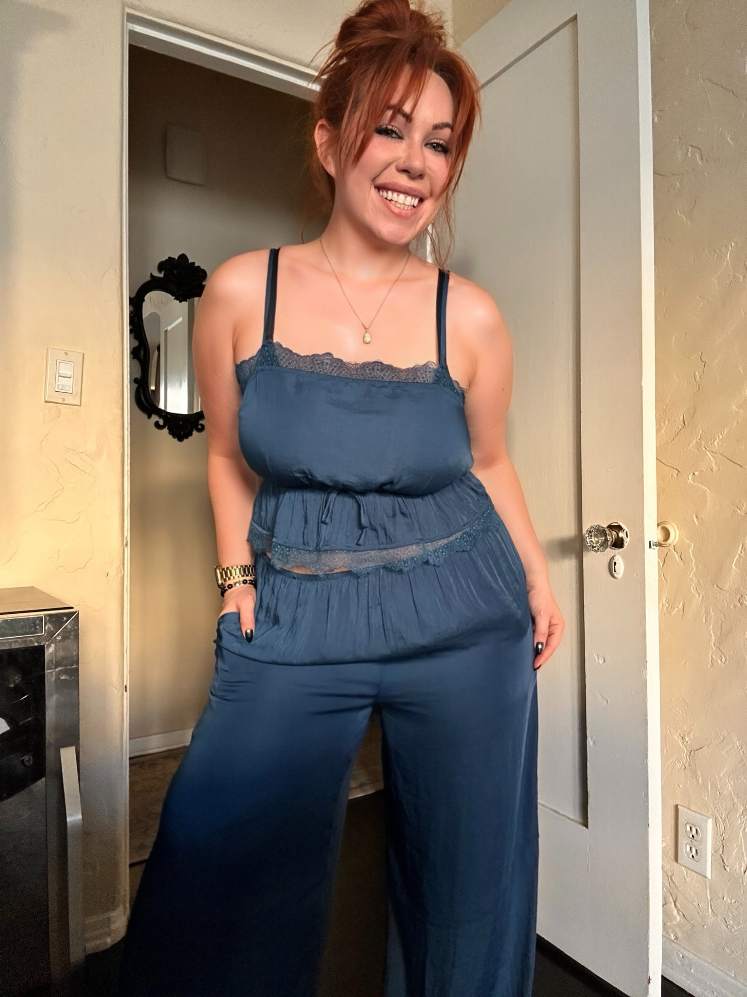 The comfiest & most affordable romantic lounge set / pajama set! #cottagecore #romantic #lounge #pajamas 

#LTKMidsize #LTKootd #LTKSpringSale