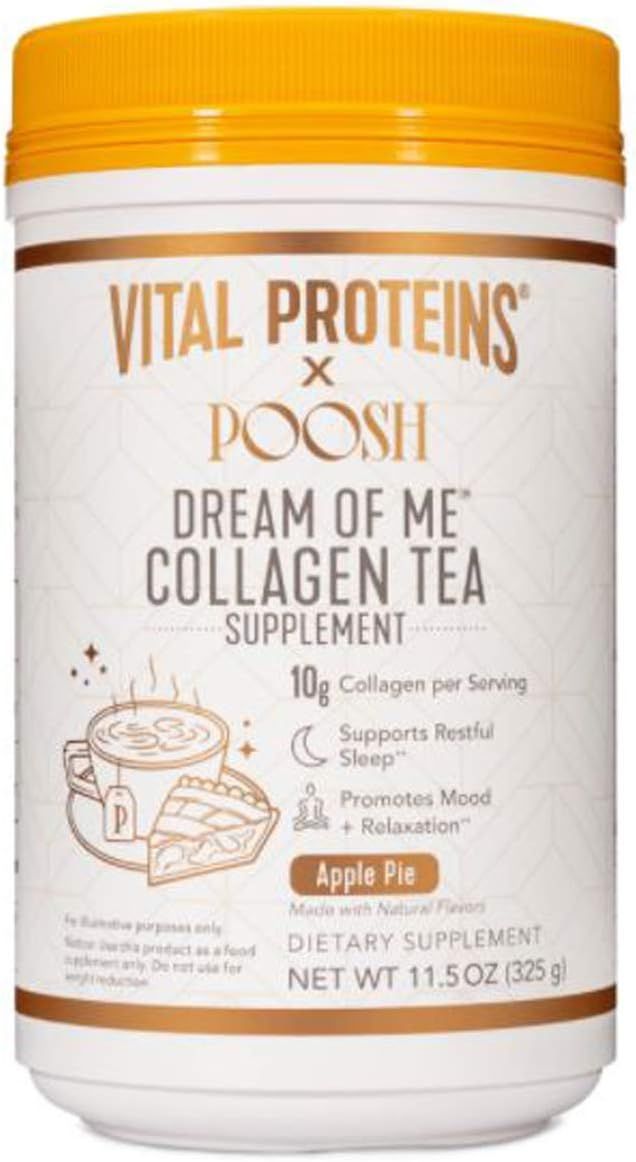 Vital Proteins X Poosh Collagen Powder Drink 11.5 Oz! Beauty-Boosting Collagen Blend! Supports Ha... | Amazon (US)