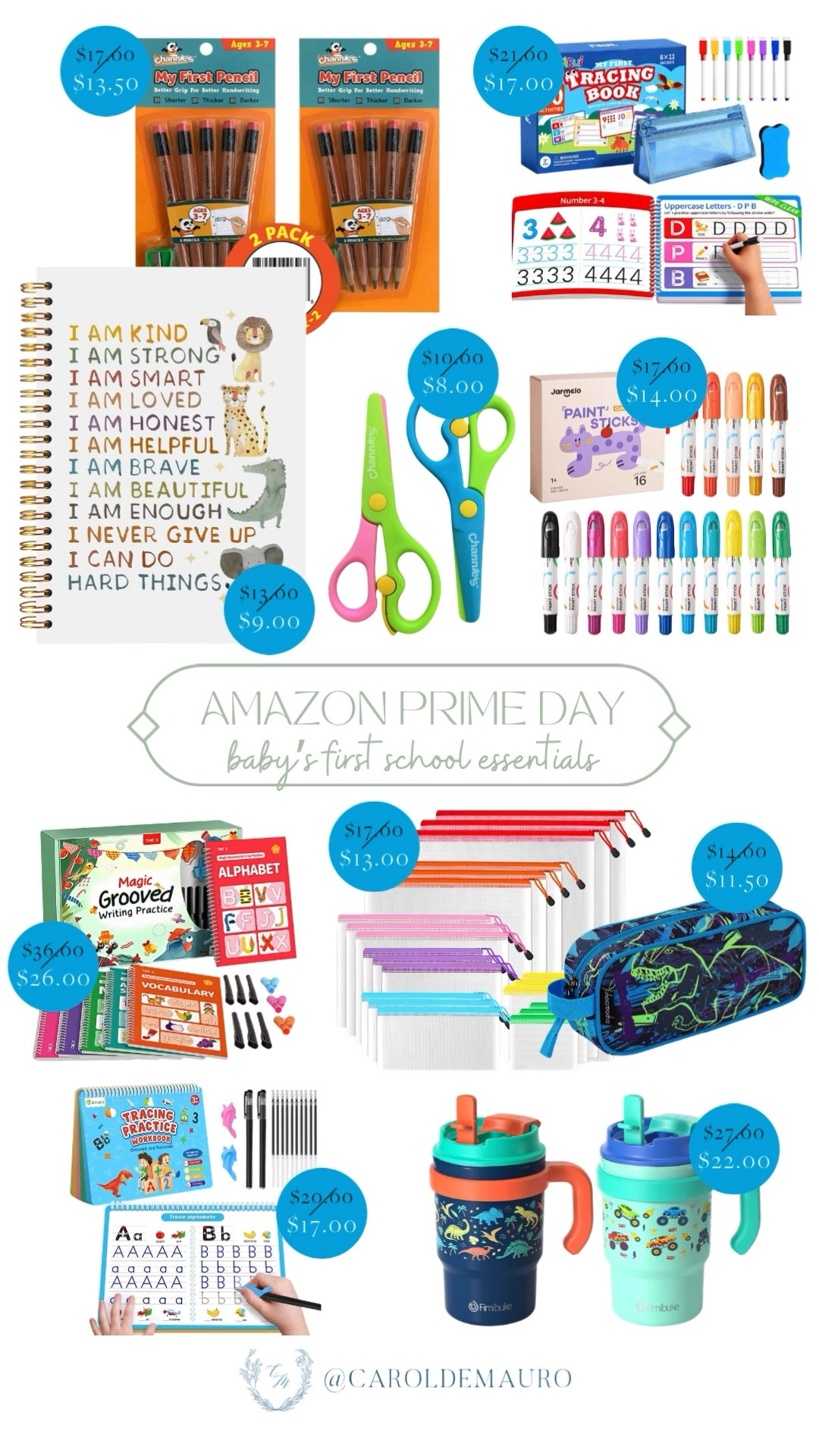 amazon prime day, creator favorites 2026, sale, discounted, school essentials, school supplies, toddler activity books, pen case, kids scissors, sippy cups, easy grip pencils, paint sticks, back to school

#LTKKids