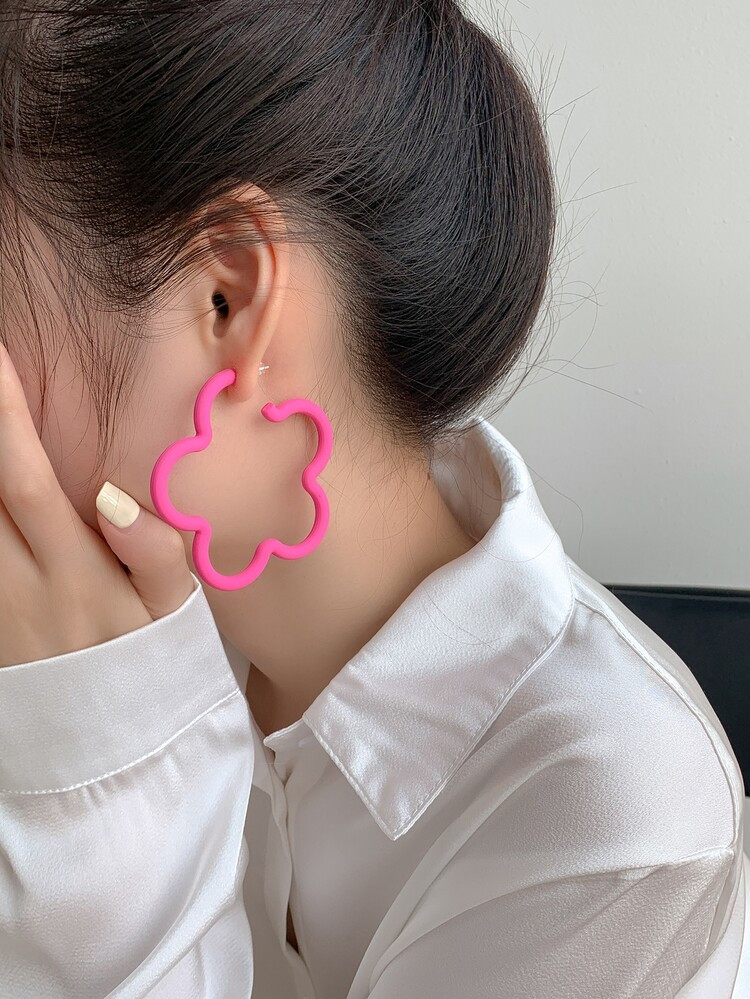 Flower Decor Earrings | SHEIN