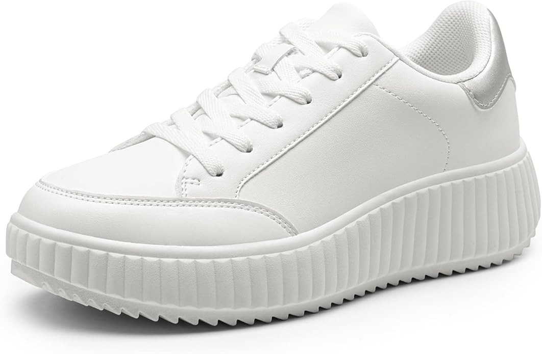 DREAM PAIRS Women Platform Chunky Sneakers Dee Comfortable Casual Fashion Sneaker | Amazon (US)