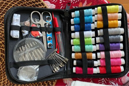 Perfect little sewing kit to keep on hand that has everything under the sun in it - and it’s under $10 🙌🏻

#lifehacks #sewing #essentials 

#LTKfindsunder50 #LTKhome