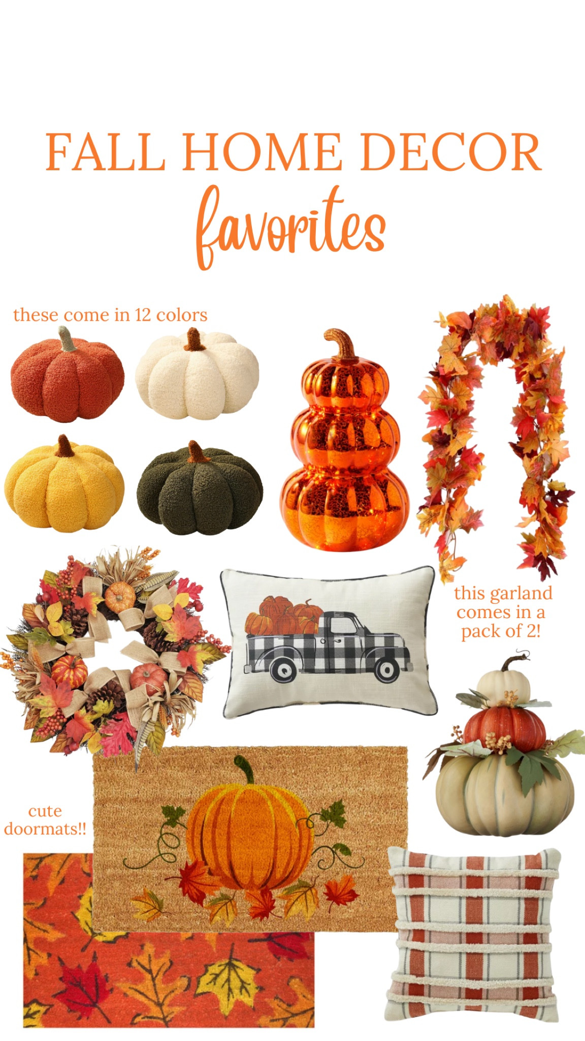 Fall home decor favorites!

#LTKunder50 #LTKSeasonal #LTKunder100