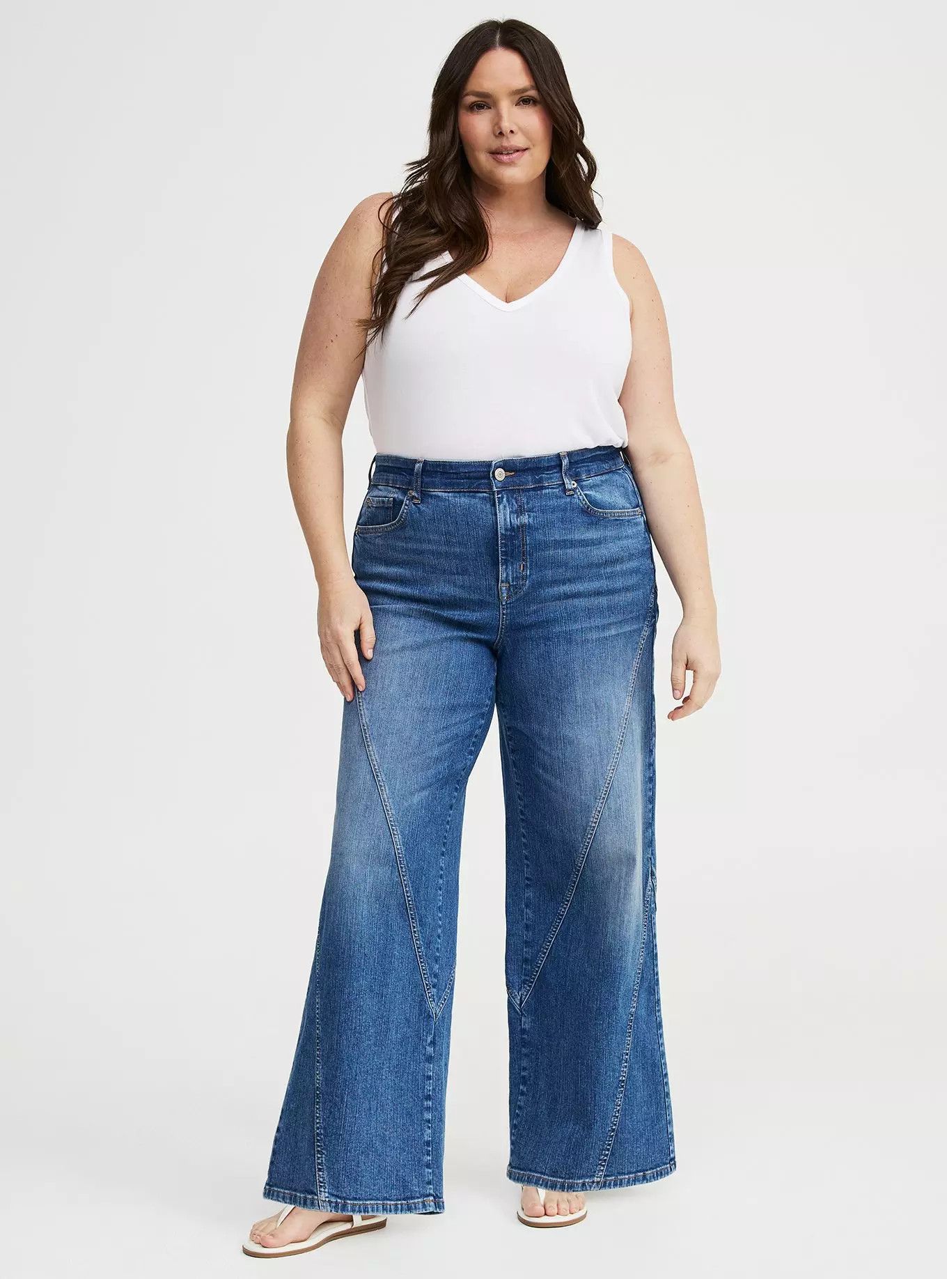High-Rise Wide-Leg Jean | Torrid (US & Canada)
