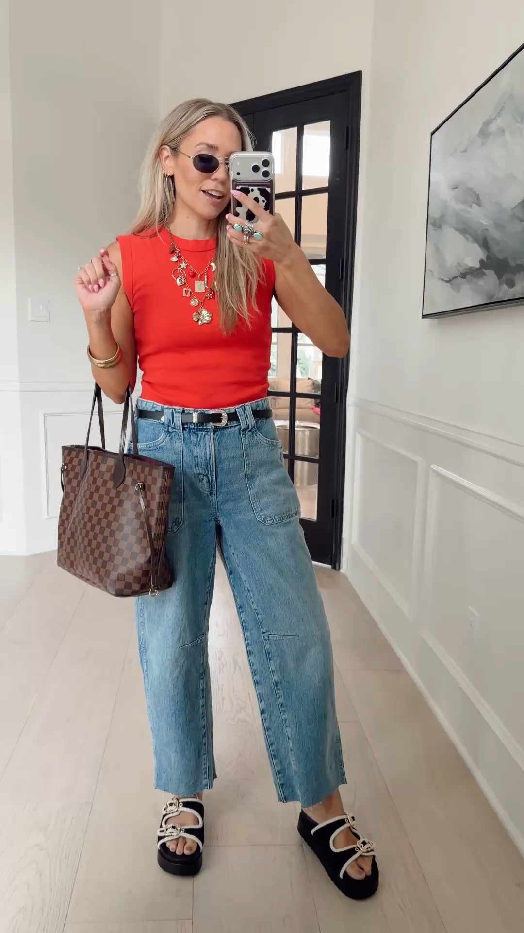 Designer looks for less are my jam & this fit is FULL of them❤️ These are the perfect clothes & accessories for an effortless, everyday look. 

Wearing my tts (small // 4) 

5’5” // 120 lbs 



#LTKgrwm #LTKootd #LTKdayinmylife