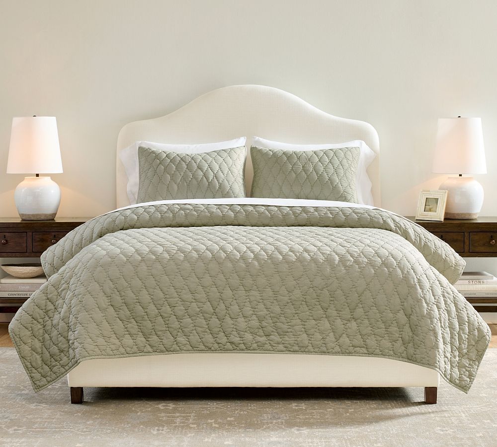 Cocoon Volie Quilt & Shams | Pottery Barn (US)