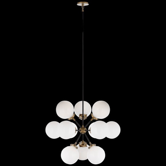 Bistro Small Round Chandelier | Visual Comfort