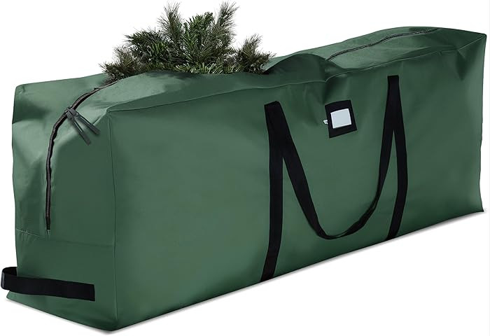 Zober Large Christmas Tree Storage Bag - Fits 9 Ft Artificial Trees - Tear Proof 600D Oxford Fabr... | Amazon (US)