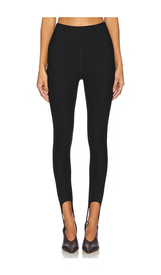 LNA Miles Stirrup Legging in Black. - size S | Revolve Clothing (Global)