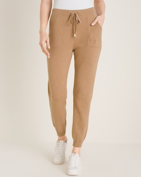 Cotton-Cashmere Blend Jogger Pants | Chico's