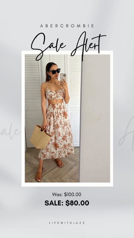 I found a similar outfit to this matching set that is currently available at Abercrombie [also available in white]! You can also take 20% off dress and men’s shirts + 15% off almost everything else this weekend [sale ends 4/15] 

- I’ve linked to additional Resortwear selects on sale + some tanning drops that are on sale at Sephora! 

resort wear / summer / spring / beach / vacation 

#LTKsalealert #LTKtravel #LTKfindsunder100
